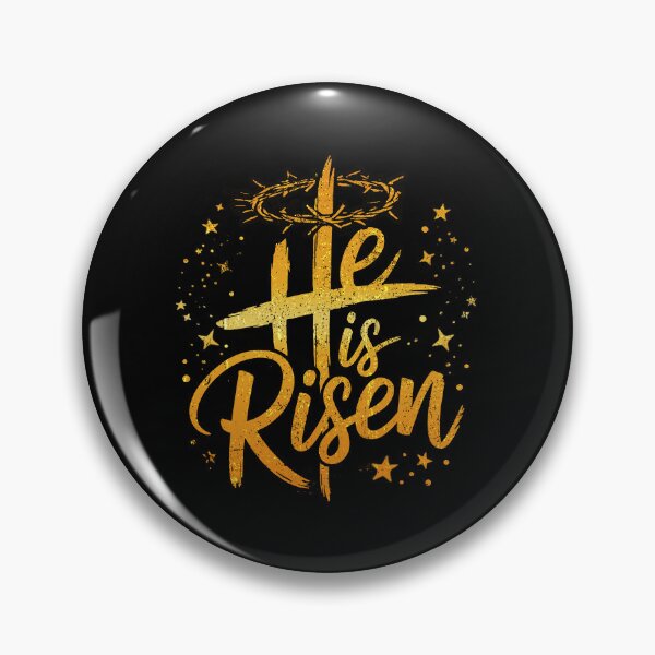 Item preview, He Is Risen Cross Easter  designed and sold by Patchina.