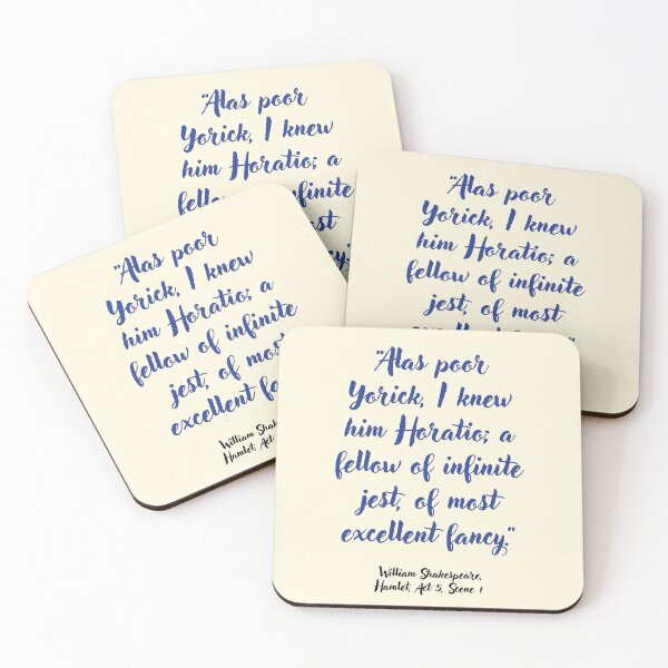 Item preview, Dope Shakespeare Quote from Hamlet designed and sold by CharlottePlaceArt.