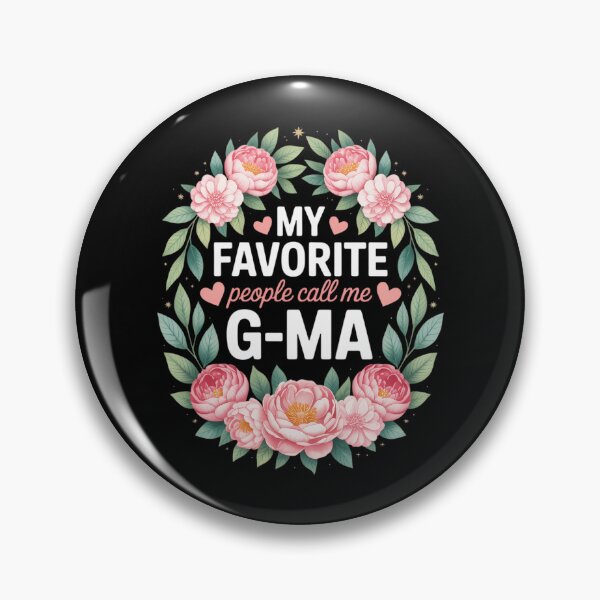 Item preview, My Favorite People Call Me G-ma Floral Mother's Day designed and sold by EllenJast.
