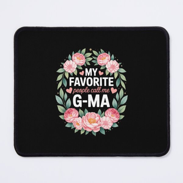Item preview, My Favorite People Call Me G-ma Floral Mother's Day designed and sold by EllenJast.
