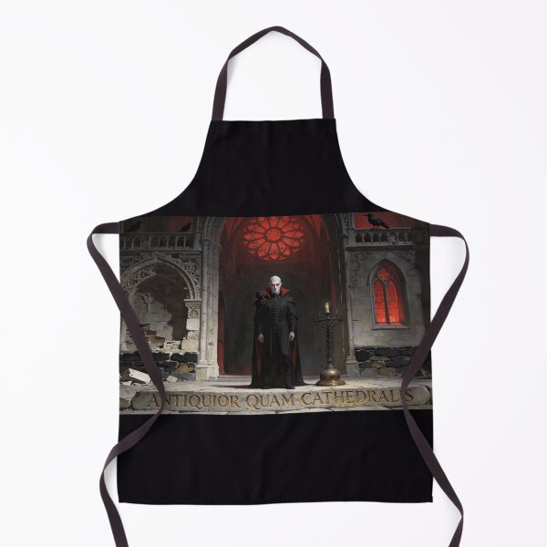 Item preview, Older Than the Cathedral — Dark Sacred Vampire Art designed and sold by GeoWhimsy Studio.