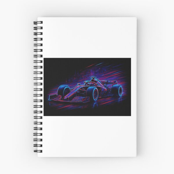 Item preview, Formula 1 Racing Car Sticker – Neon Cyberpunk Speed Design designed and sold by piyushpr7.