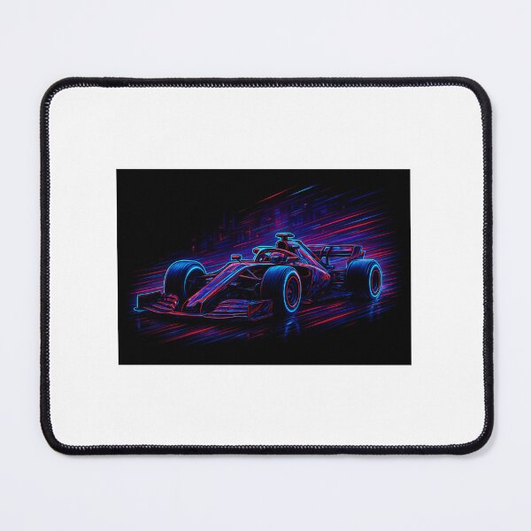 Item preview, Formula 1 Racing Car Sticker – Neon Cyberpunk Speed Design designed and sold by piyushpr7.