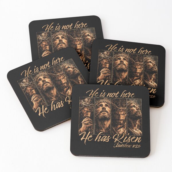 Item preview, He is Not Here He has Risen Cross Easter designed and sold by Ortigzitoun.