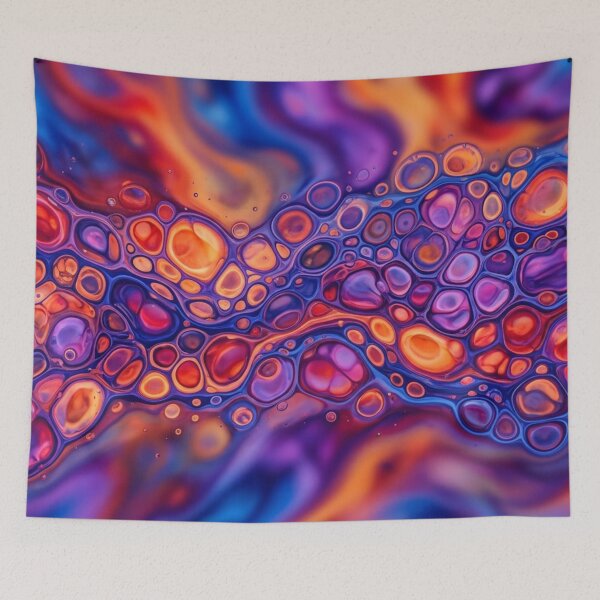 Item preview, Flowing cell landscape awakens designed and sold by Sigtrix.