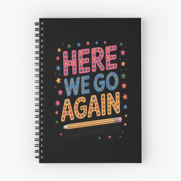Item preview, Here We Go Again Welcome Back To School Pencil Teachers _1_2 designed and sold by kakashinn.