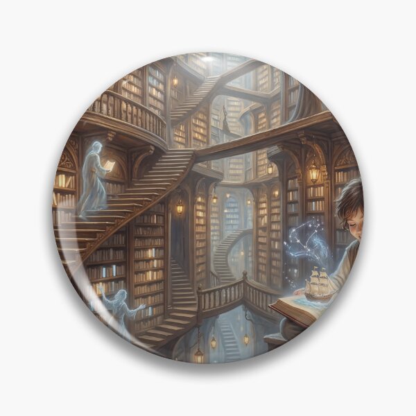 Item preview, Infinite Library of Unwritten Stories designed and sold by DesignzMonster.