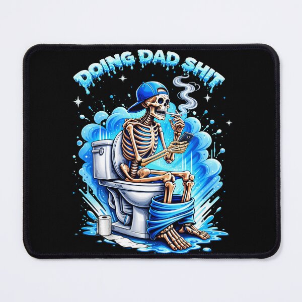 Item preview, Doing Dad Shit Dad Joke Skeleton Dad Funny Dad Father's Day designed and sold by schoolofbullies.