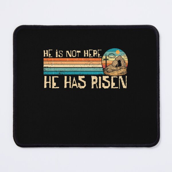 Item preview, He is Not Here He has Risen Cross Easter designed and sold by Ortigzitoun.