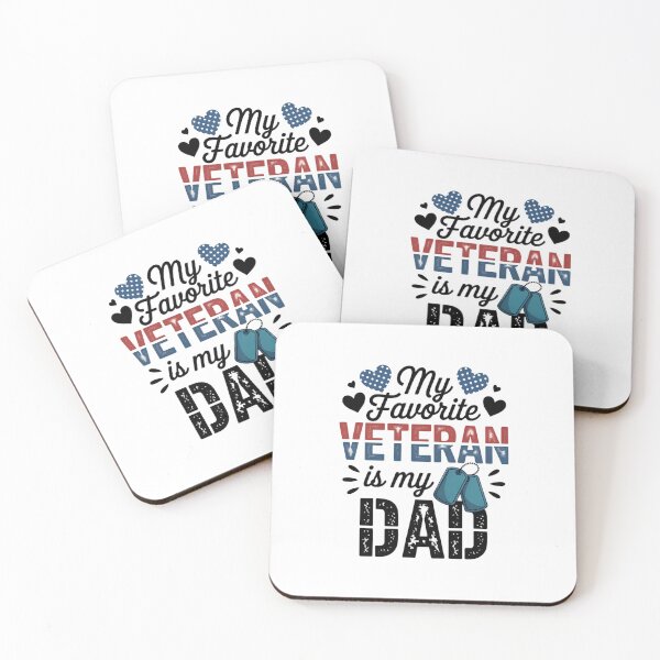 Item preview, My Favorite Veteran Is My Dad Military Veterans Day designed and sold by EllenJast.