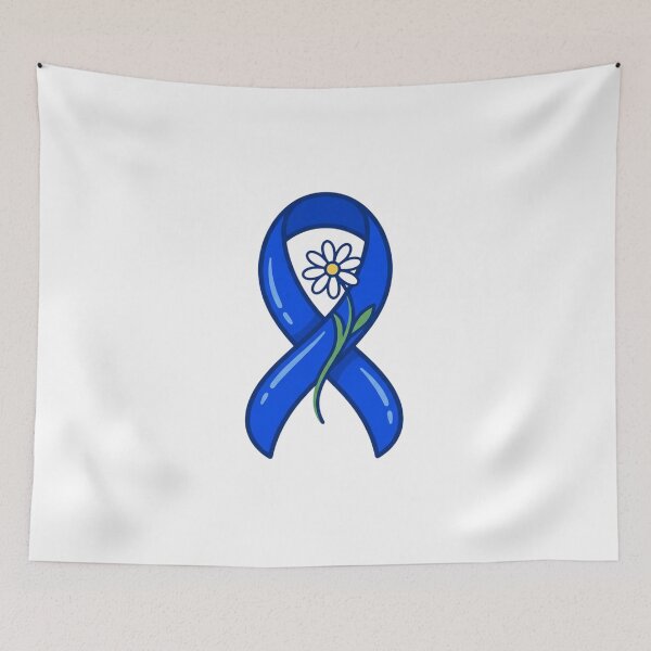 Item preview, Child Protection - Blue Ribbon of Hope designed and sold by ZXSTORE.