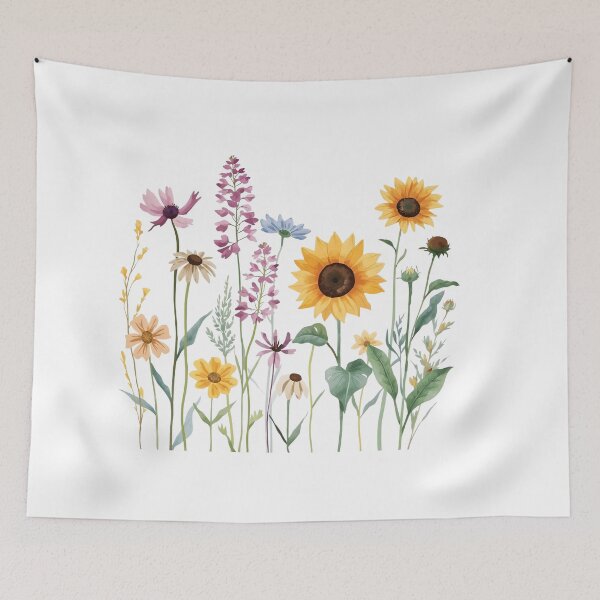 Item preview, Handdrawn Wildflowers designed and sold by uunaa.