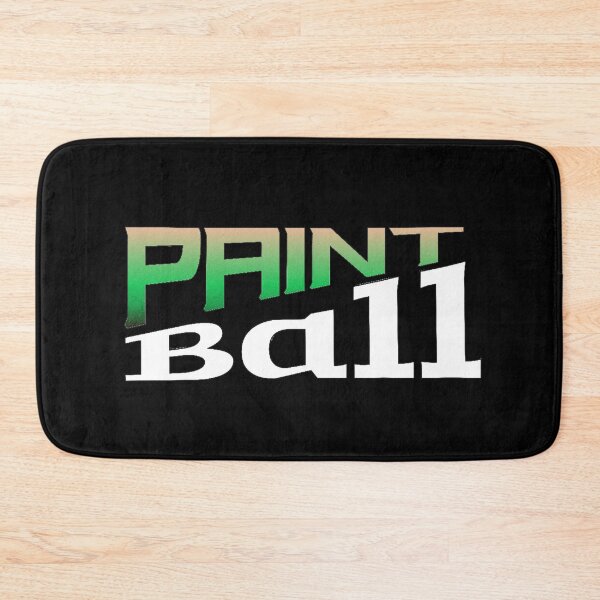 Item preview, Paintball diagonal font split logo designed and sold by PaintballCrew.
