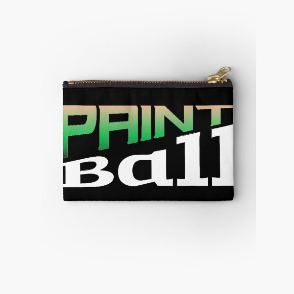 Item preview, Paintball diagonal font split logo designed and sold by PaintballCrew.