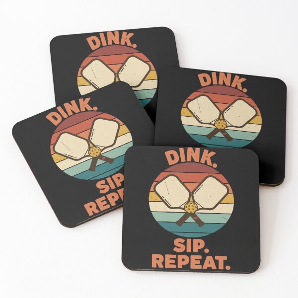 Item preview, Pickleball Funny Player Dink Sip Repeat Play designed and sold by LuminOrb.