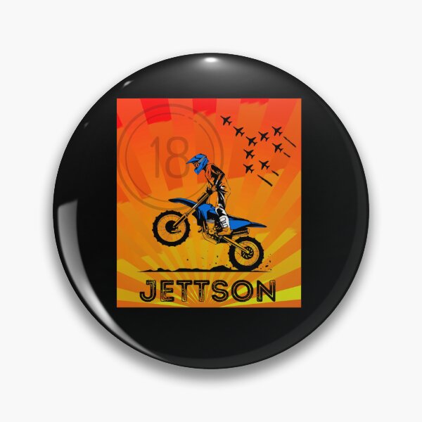 Item preview, Custom Motocross Rider Sunset Name Tee designed and sold by FroggyBaBoy.