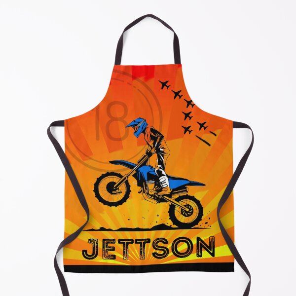 Item preview, Custom Motocross Rider Sunset Name Tee designed and sold by FroggyBaBoy.