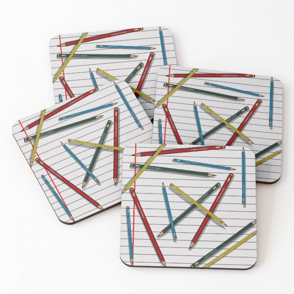 Item preview, Colorful Pencil Pattern – Back to School Aesthetic Design designed and sold by Fun Funky Designs.