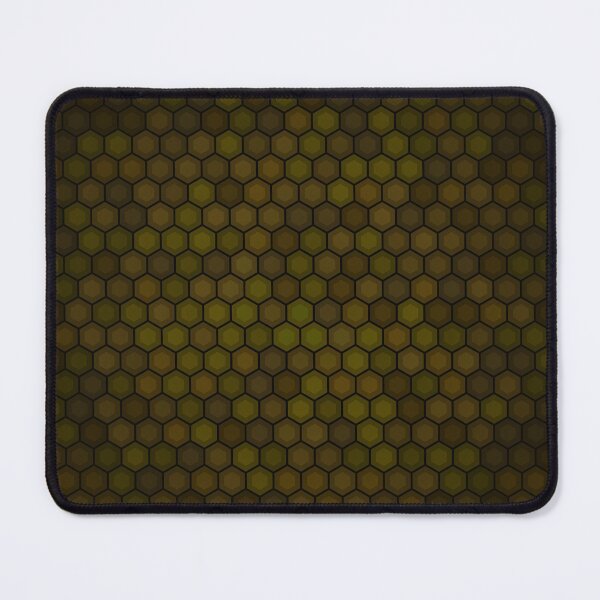 Item preview, Honeycomb Gold — Geometric Hexagon Art Print designed and sold by VoidPattern.