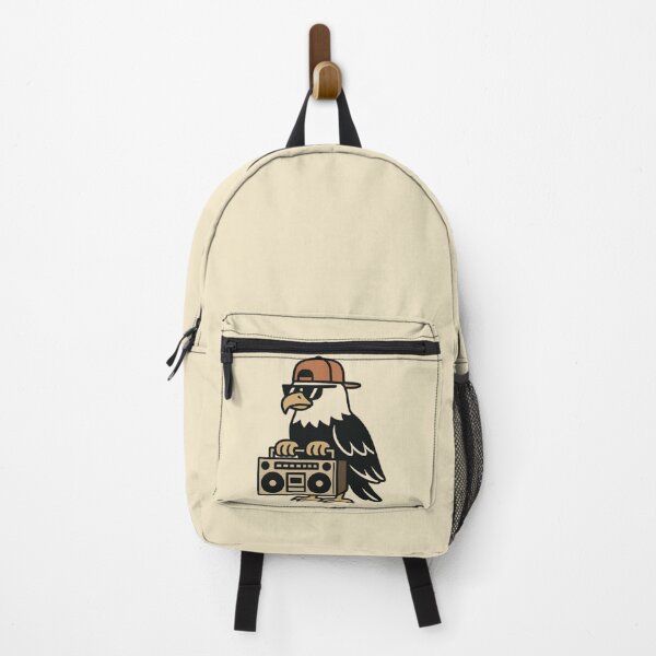 Item preview, Cool Bald Eagle – Urban Boombox Vibes designed and sold by Dogandesighn.