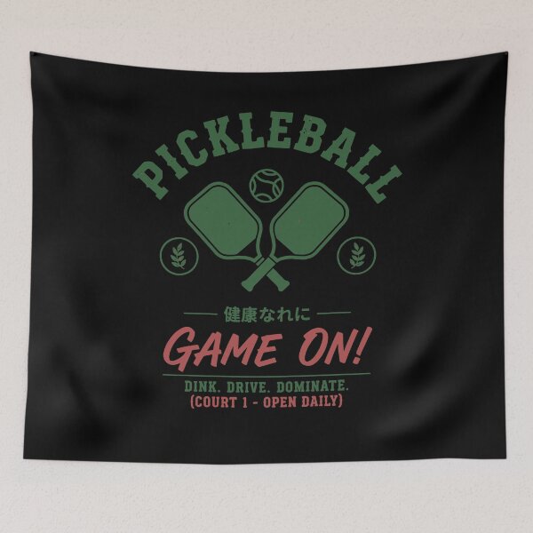 Item preview, Pickleball Game On Dink Drive Dominate Court Open designed and sold by LuminOrb.