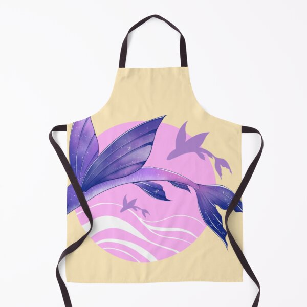 Item preview, Fantasy Galaxy Flying Fish Pastel Pink Moon designed and sold by RamneekFraty.