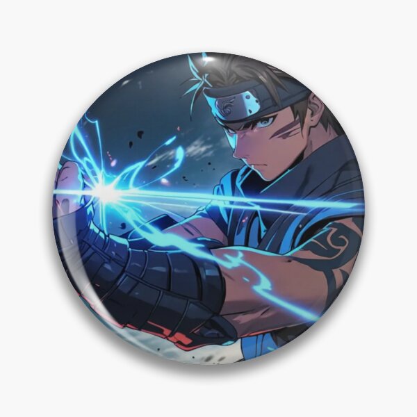 Item preview, Anime Ninja Warrior – Lightning Blade Samurai Action Shonen Style designed and sold by EchoWave11.