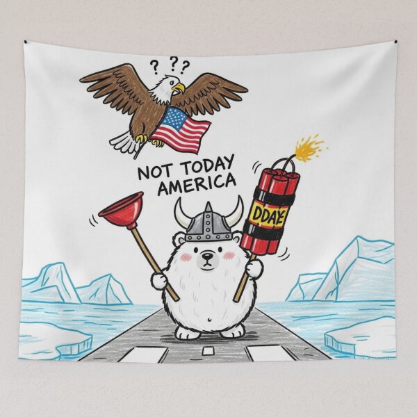 Item preview, GREENLAND IS NOT FOR SALE designed and sold by treasure-vi.