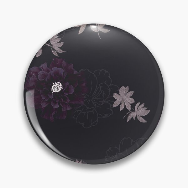 Item preview, Dark romantic floral wreath pattern designed and sold by deepshikae.