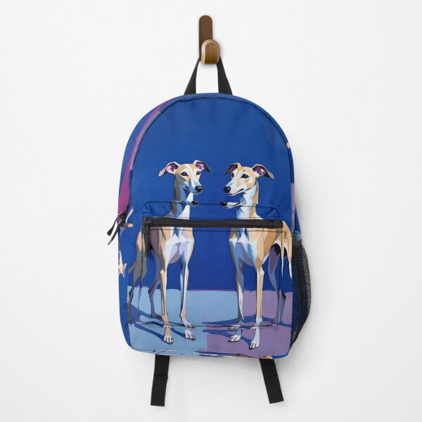 Item preview, Colorful Greyhound Duo Illustration designed and sold by KiraChie.
