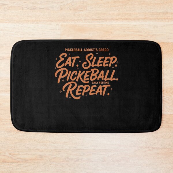 Item preview, Pickleball Addicts Credo Eat Sleep Pickleball designed and sold by LuminOrb.
