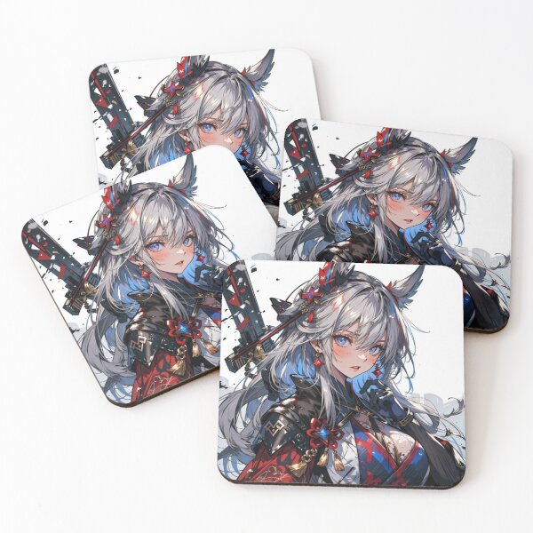 Item preview, Elegant Warrior with Katana Japanese Aesthetic designed and sold by EchoWave11.