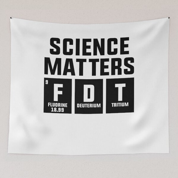 Item preview, Science Matters FDT Periodic Table Chemistry Anti Trump designed and sold by gunaone-design.