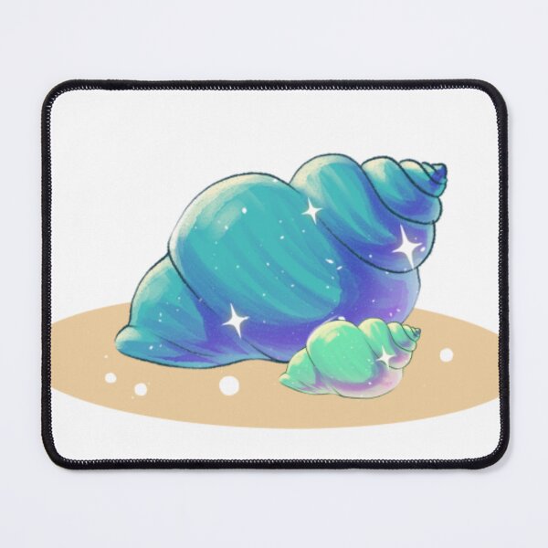 Item preview, Magical Galaxy Sea Shells On Pastel SandBring a piece of the cosmic ocean with you! This enchanting design features glowing blue and purple galaxy sea shells resting on pastel sand. designed and sold by RamneekFraty.