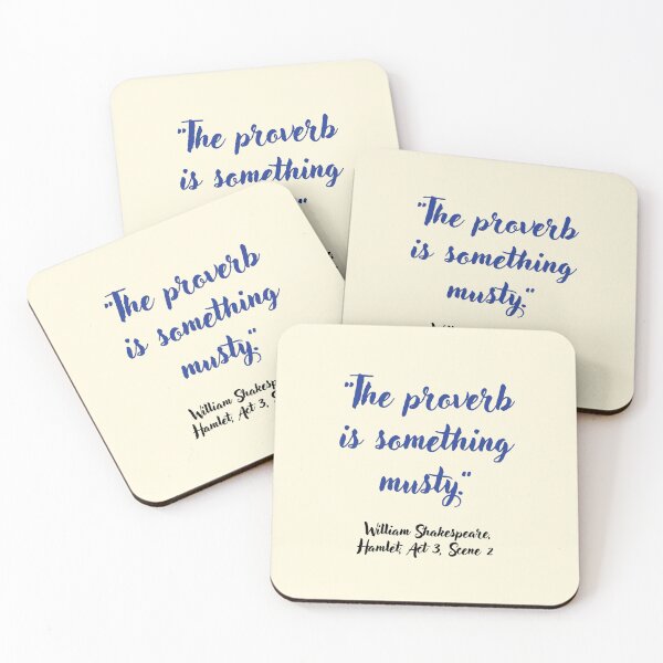 Item preview, Lit Shakespeare Quote from Hamlet designed and sold by CharlottePlaceArt.