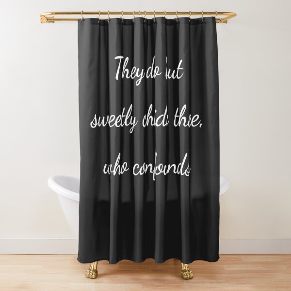 Item preview, "They do but sweetly chide thee, who confounds" - handwriting white designed and sold by ariksworld.