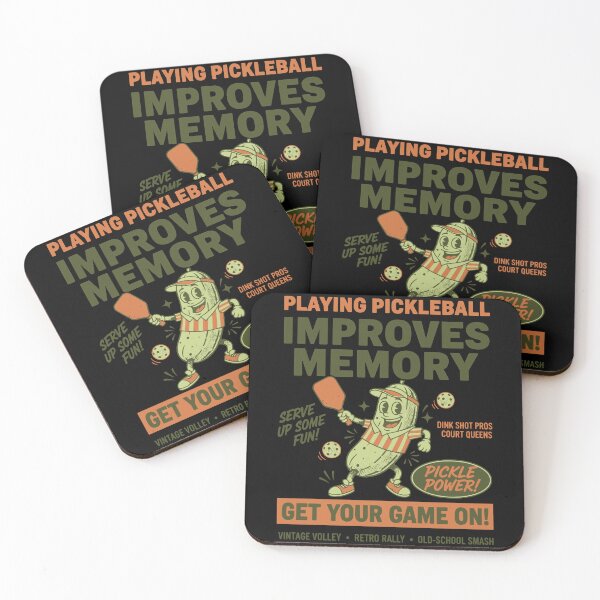 Item preview, Pickleball Playing Pickle Ball Improves Memory designed and sold by LuminOrb.