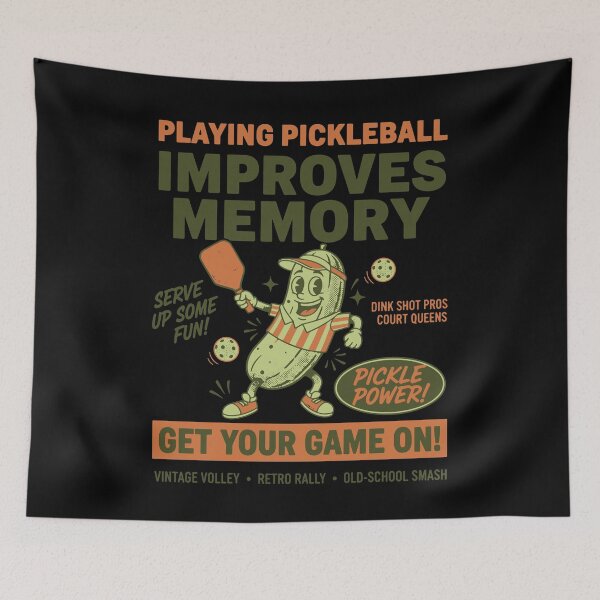 Item preview, Pickleball Playing Pickle Ball Improves Memory designed and sold by LuminOrb.
