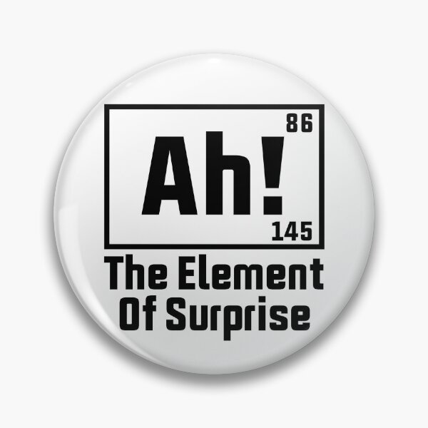 Item preview, Ah The Element Of Surprise designed and sold by gunaone-design.