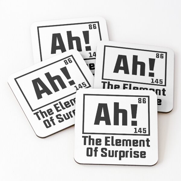 Item preview, Ah The Element Of Surprise designed and sold by gunaone-design.