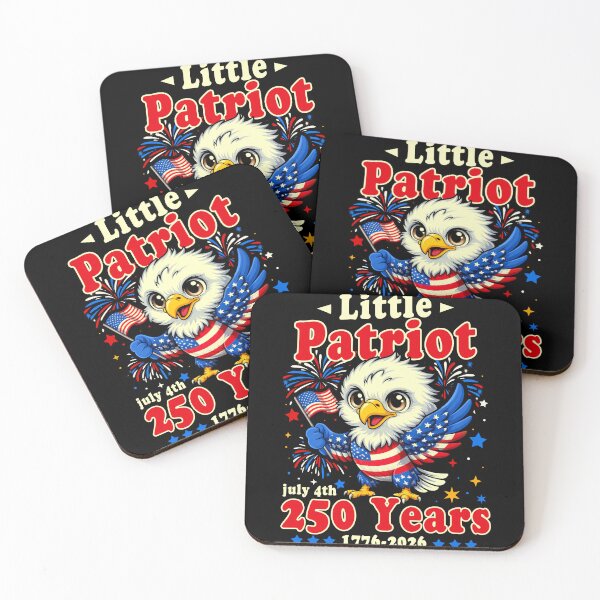 Item preview, 250 Years 1776-2026 Kids July 4th Patriotic Eagle Freedom designed and sold by Patchina.