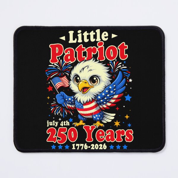 Item preview, 250 Years 1776-2026 Kids July 4th Patriotic Eagle Freedom designed and sold by Patchina.