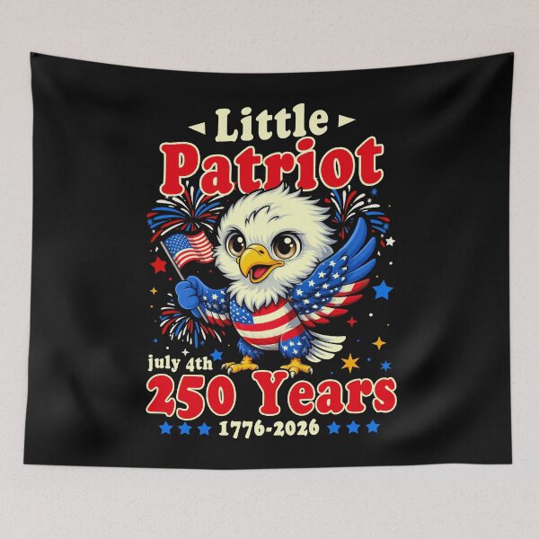 Item preview, 250 Years 1776-2026 Kids July 4th Patriotic Eagle Freedom designed and sold by Patchina.