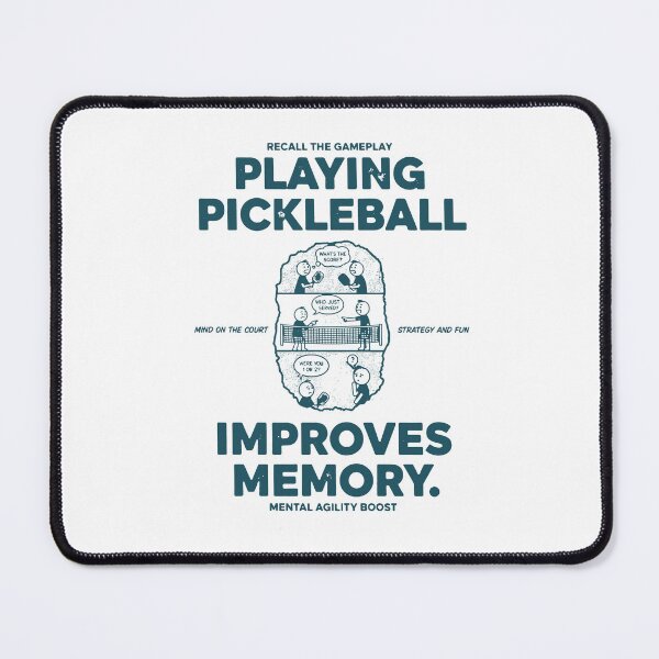 Item preview, Pickleball Playing Funny Player Improves Memory designed and sold by LuminOrb.