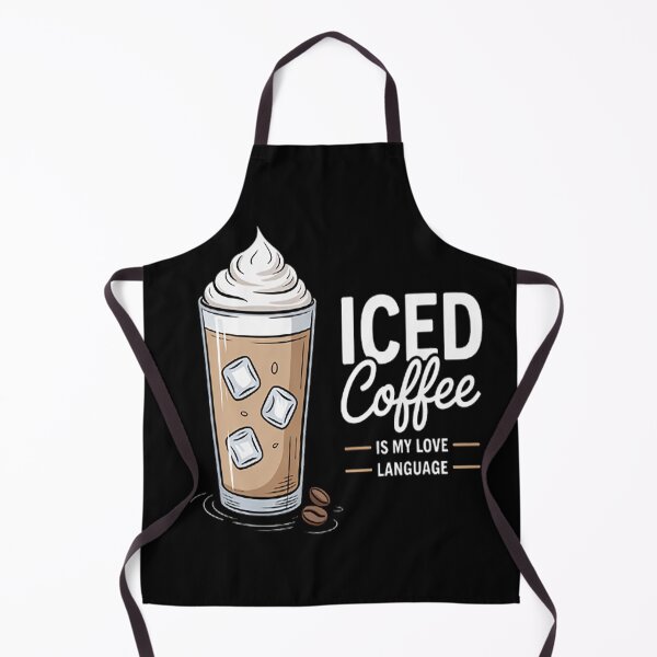 Item preview, Iced Coffee Is My Love Language Valentine's Day designed and sold by brinbotty.