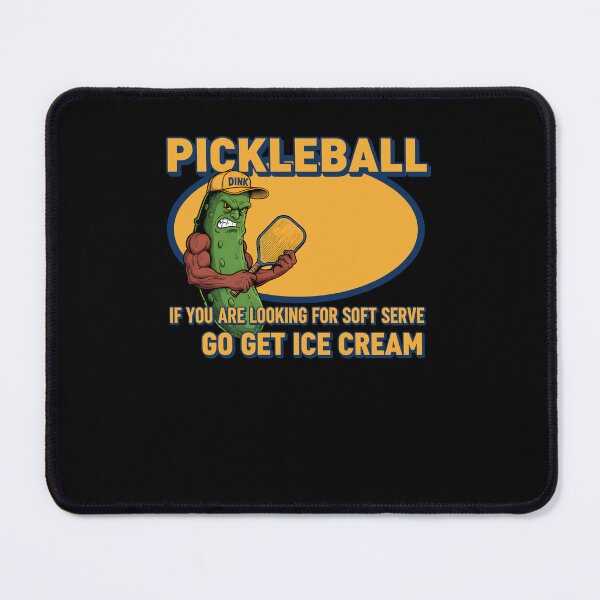 Item preview, Pickleball Funny Player Go Get Ice Cream Soft designed and sold by LuminOrb.