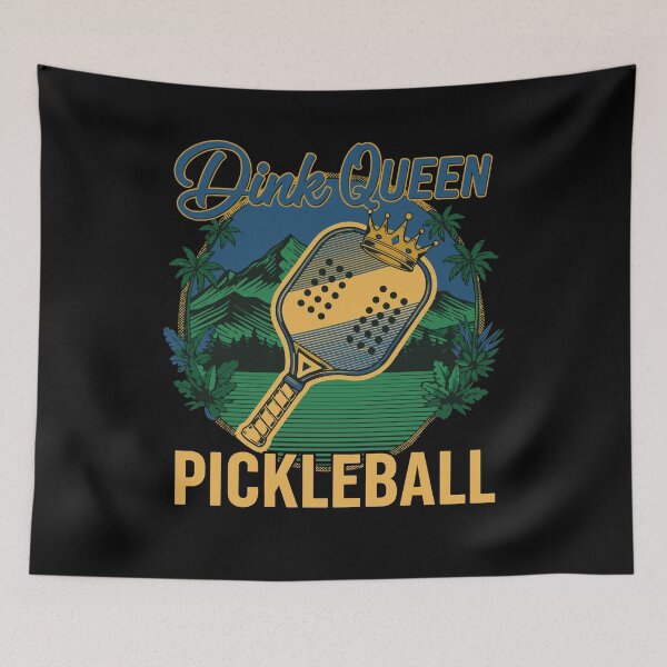 Item preview, Pickleball Dink Queen player pickle ball love designed and sold by LuminOrb.