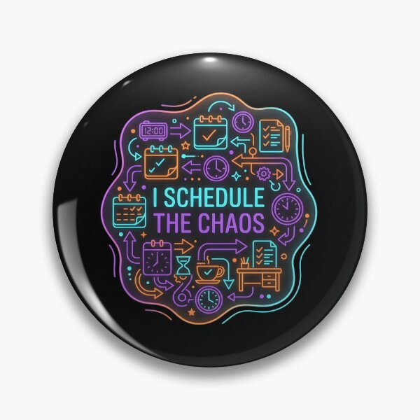 Item preview, I schedule the chaos | Administrative assistant designed and sold by SocialStaticz.
