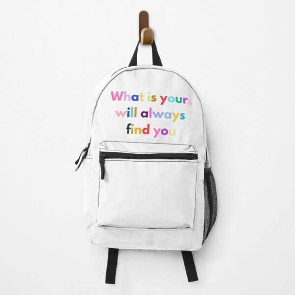 Artikelvorschau, What Is Yours Will Always Find You – Inspirational Quote Design entworfen und verkauft von iccdesignsshop.