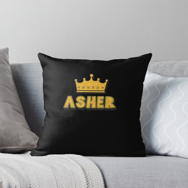 Item preview, Asher Personalized Name With Crown - Cool & Funny Custom Gift for Men and Boys designed and sold by Oussinc.